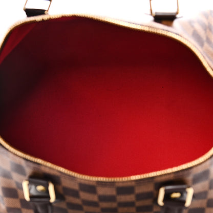 Louis Vuitton Damier Ebene Speedy Bandouliere 35 5 of 18