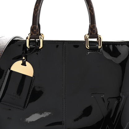 Louis Vuitton Patent Calfskin Miroir Tote Black 8 of 13