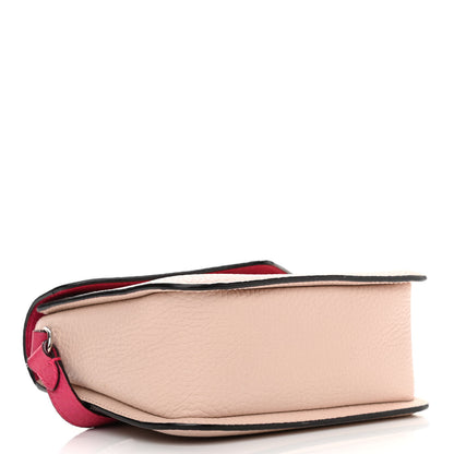 Christian Dior Bullcalf Diorissimo Promenade Envelope Pouch Fuchsia Rose Poudre 4 of 10