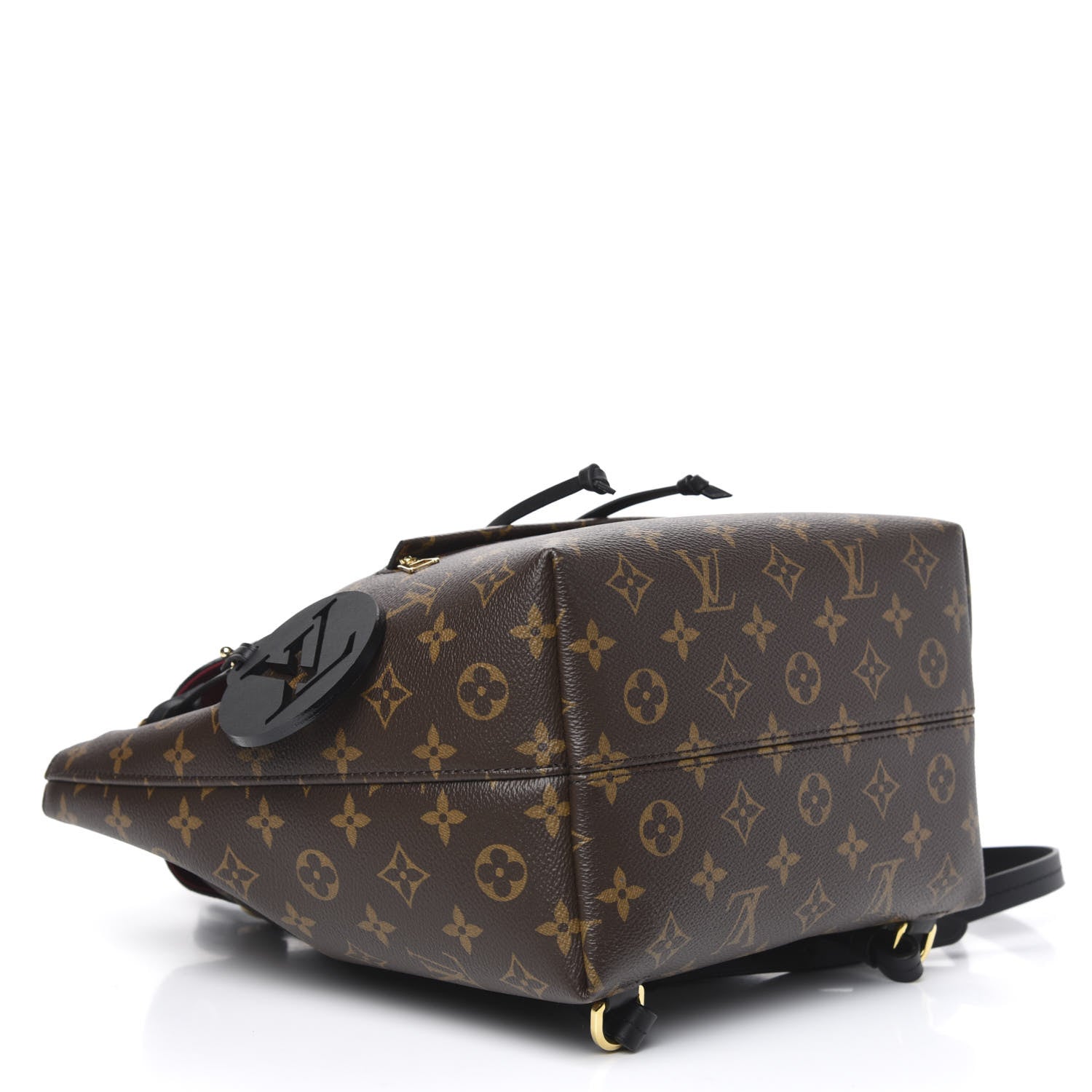 Louis Vuitton Monogram Montsouris PM Black 3 of 7
