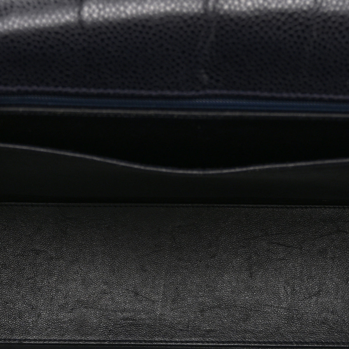 Caviar Jumbo Single Flap Black