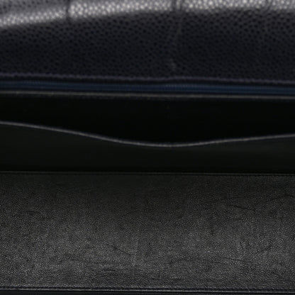 Chanel Caviar Jumbo Single Flap Black 5 of 11