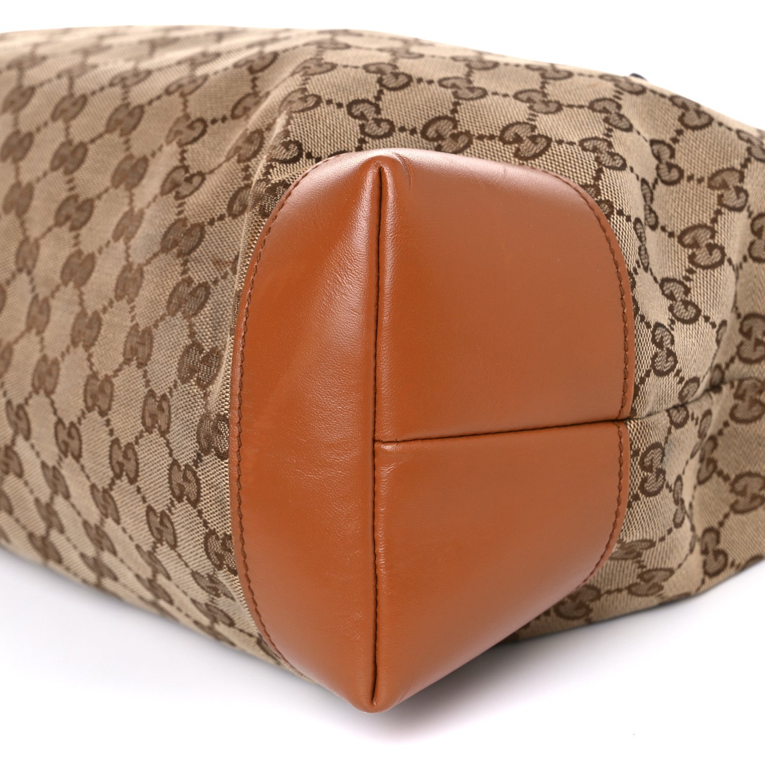 Gucci Monogram Large Original Tote Tan 9 of 14