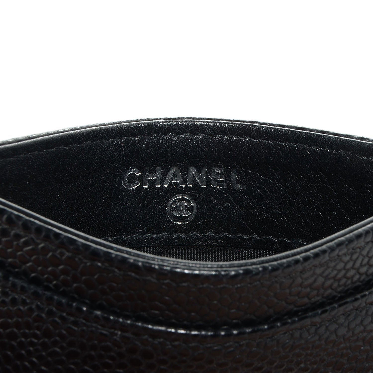 Chanel Caviar Timeless CC Card Holder Black 7 of 8