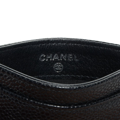 Chanel Caviar Timeless CC Card Holder Black 7 of 8