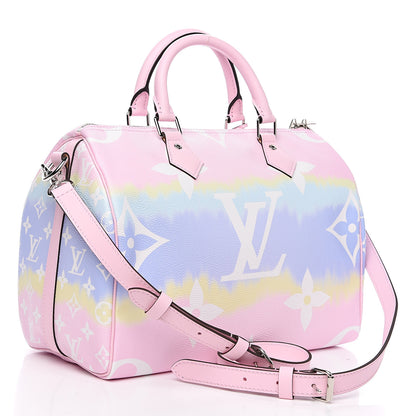 Louis Vuitton Monogram Escale Speedy Bandouliere 30 Pastel 2 of 8