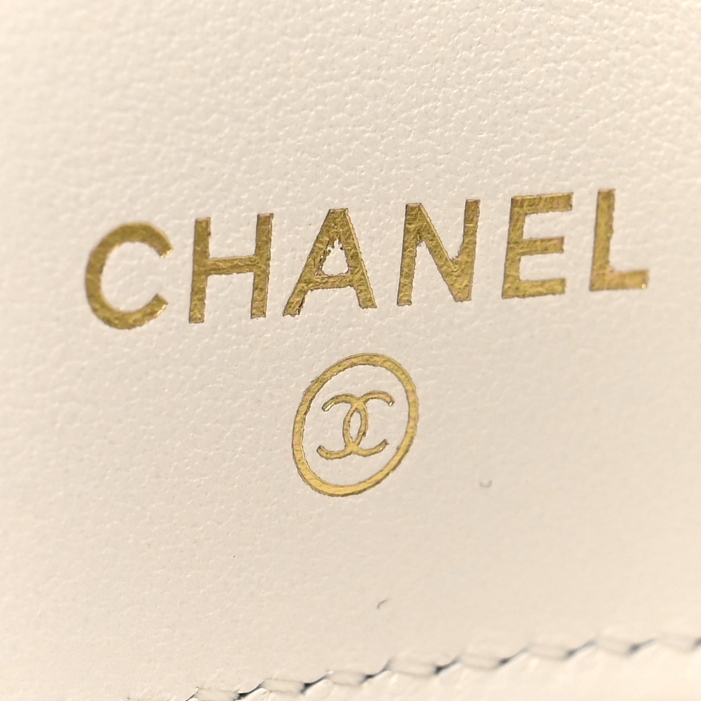 Caviar Quilted Enamel Coco Casino Double Flap Wallet White