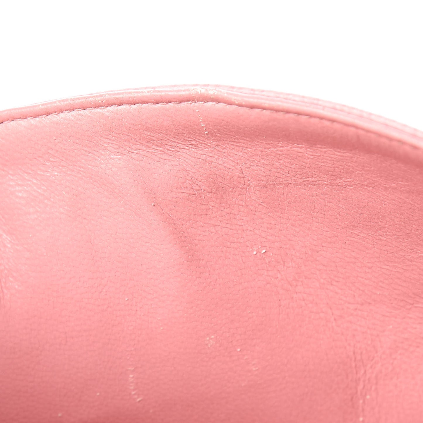 Caviar Quilted Medium Double Flap Pink