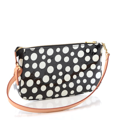 Louis Vuitton Vernis Kusama Infinity Dots Pochette Accessories Black 3 of 10