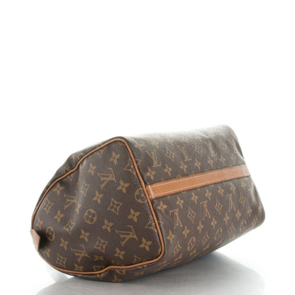 Louis Vuitton Monogram French Company Speedy 30 4 of 6