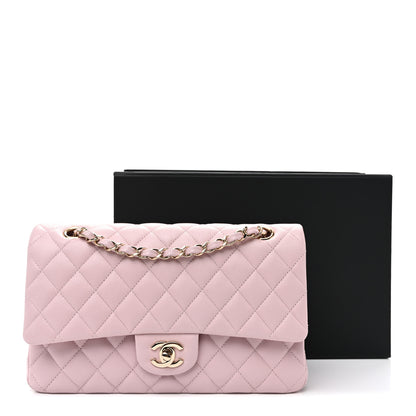 Chanel Caviar Quilted Medium Double Flap Light Pink 11 of 11