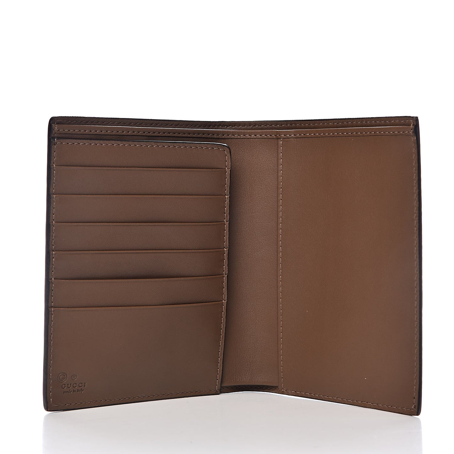 Microguccissima Passport Case Acero