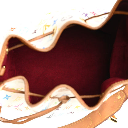 Louis Vuitton Monogram Multicolor Petit Noe White 5 of 26