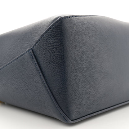 Loewe Soft Grained Calfskin Small Puzzle Edge Bag Deep Navy 9 of 12