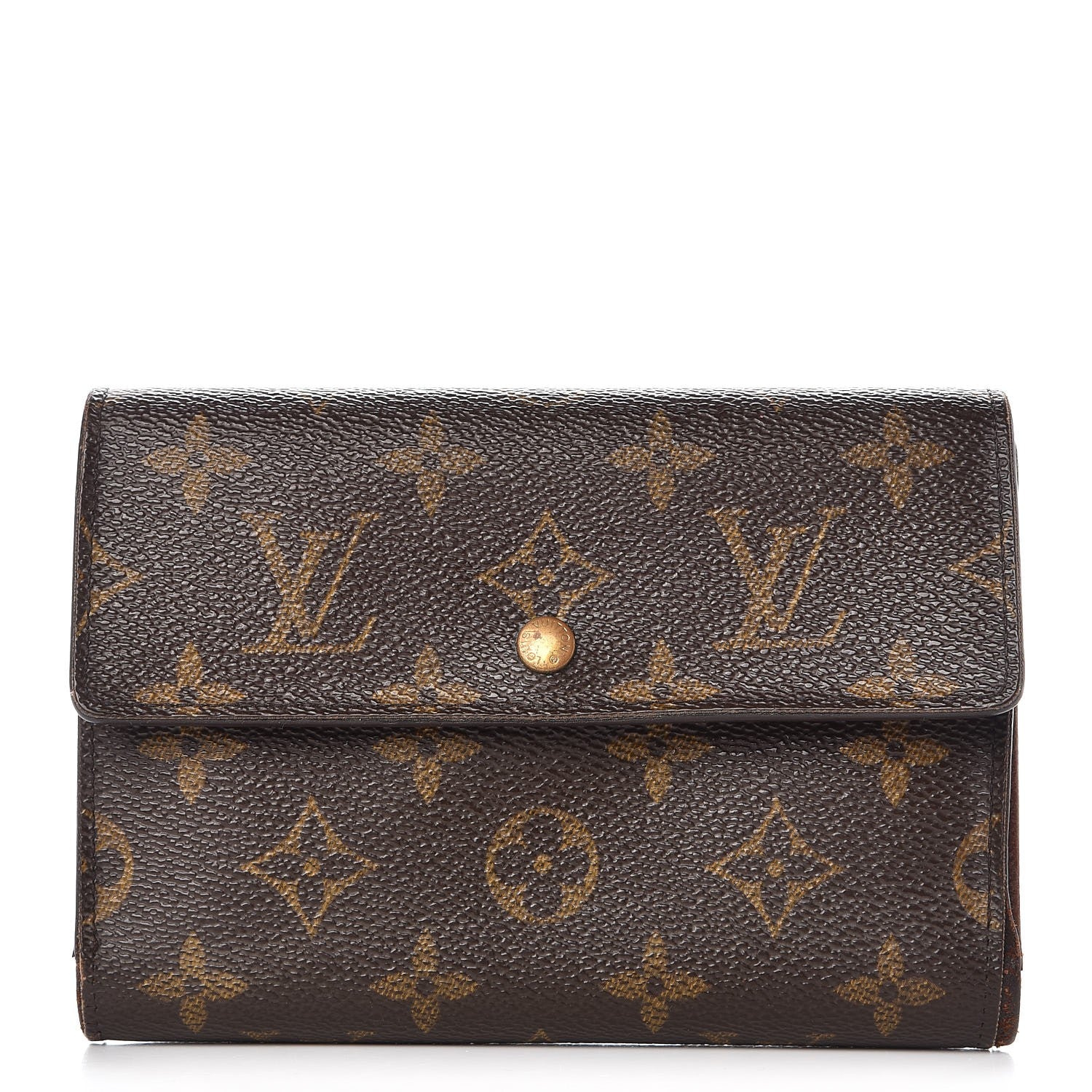 Louis Vuitton Monogram Porte Tresor Etui Papiers Wallet 1 of 17