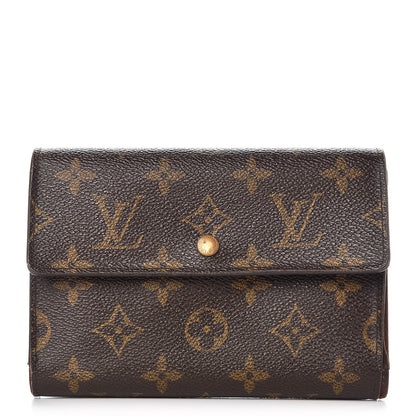 Louis Vuitton Monogram Porte Tresor Etui Papiers Wallet 1 of 17