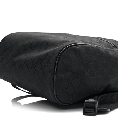 Gucci Nylon Monogram Slim Backpack Black 8 of 8