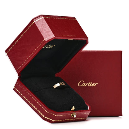 Cartier 18K Yellow Gold 3.5mm LOVE Wedding Band Ring 53 6.5 5 of 5
