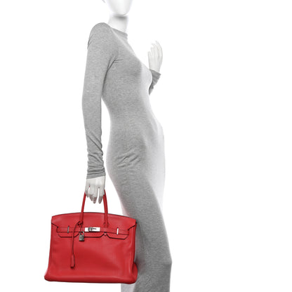 Hermes Togo BIRKIN 35 Vermillion 2 of 16