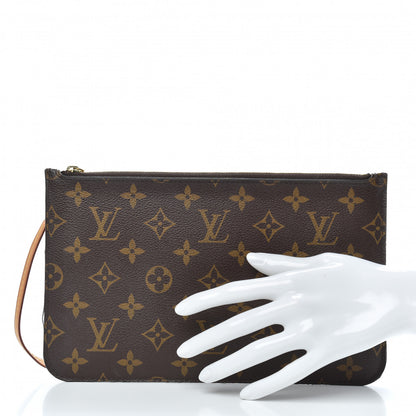 Louis Vuitton Monogram Neverfull MM GM Pochette 2 of 10