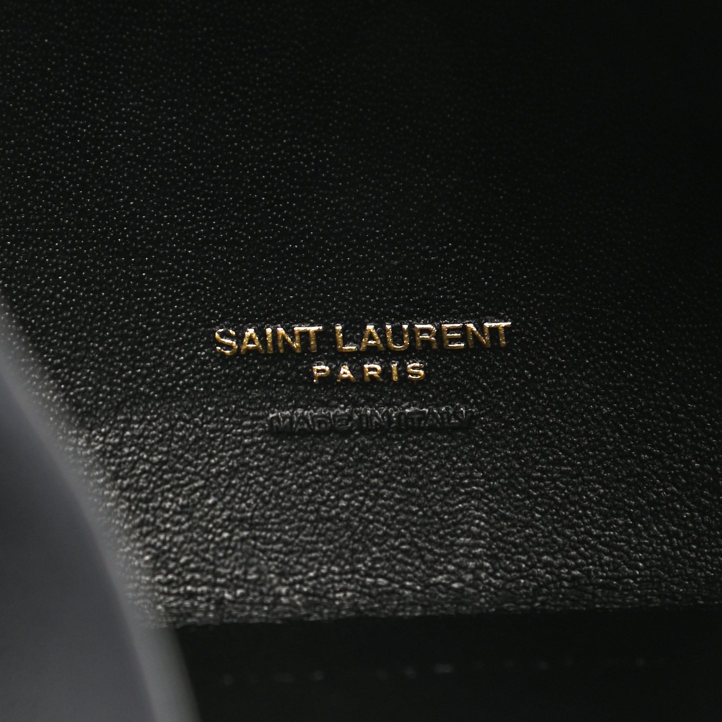 Lambskin Pyramid Clutch Black