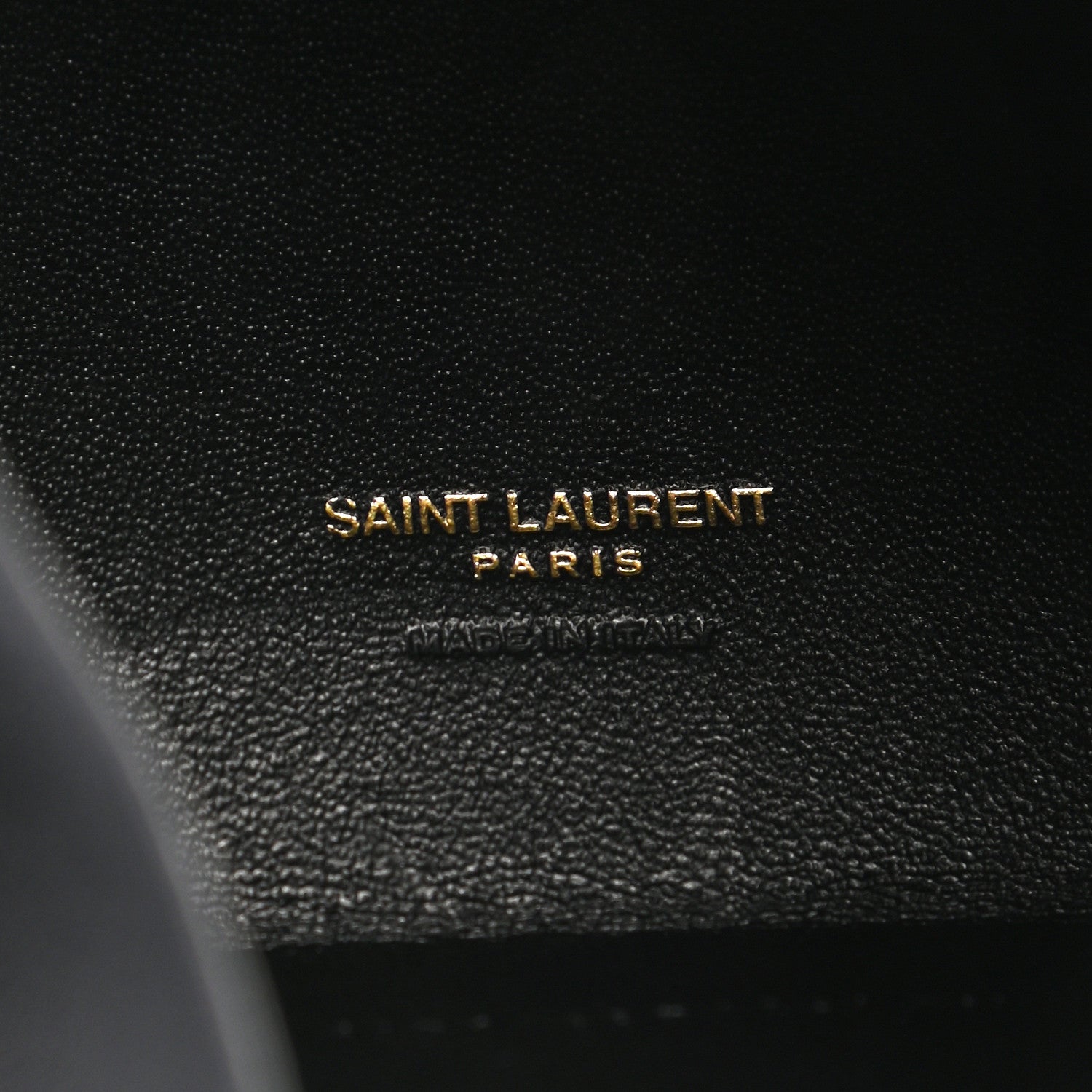 Saint Laurent Lambskin Pyramid Clutch Black 6 of 9