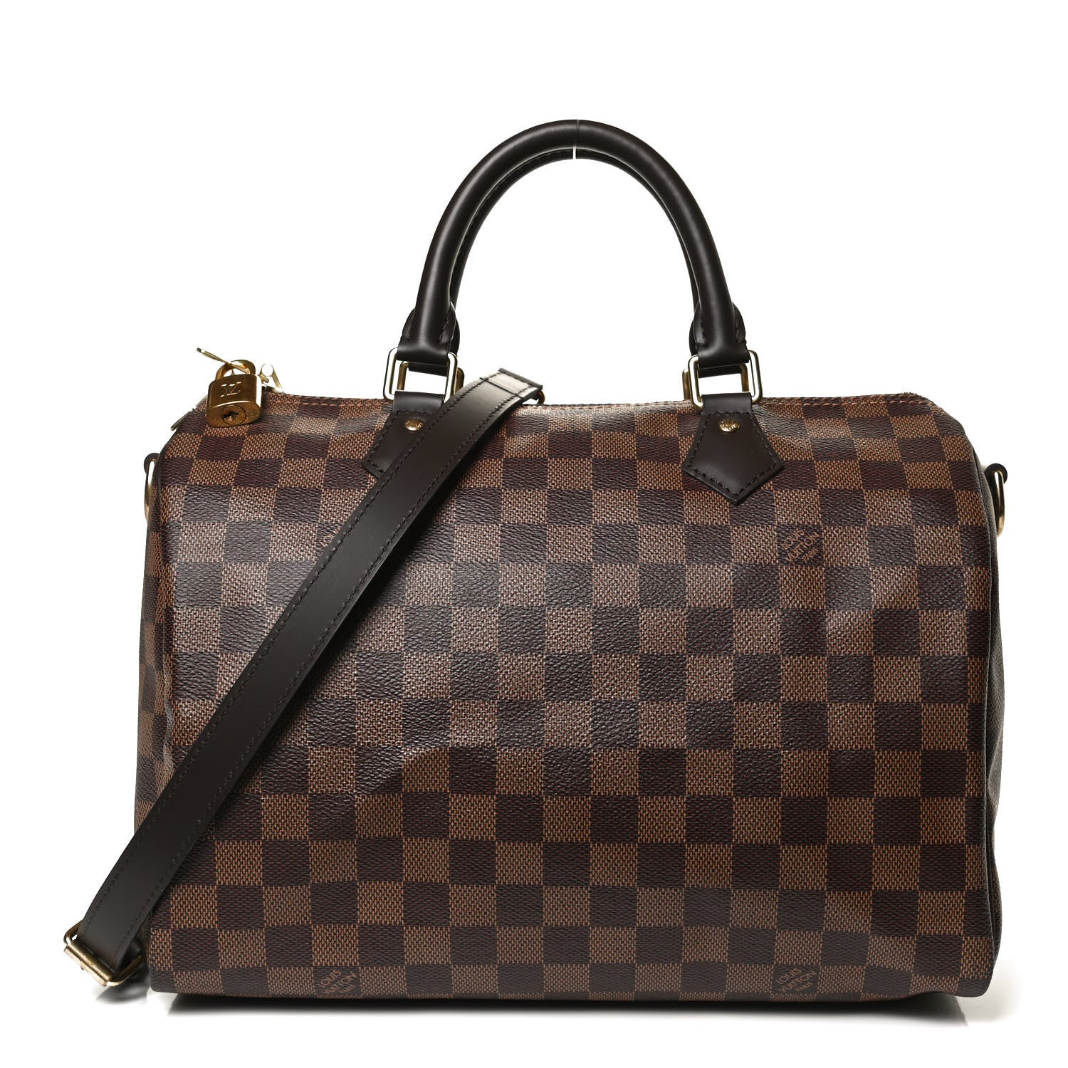 Louis Vuitton Damier Ebene Speedy Bandouliere 30 1 of 10