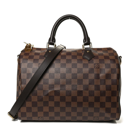 Louis Vuitton Damier Ebene Speedy Bandouliere 30 1 of 10