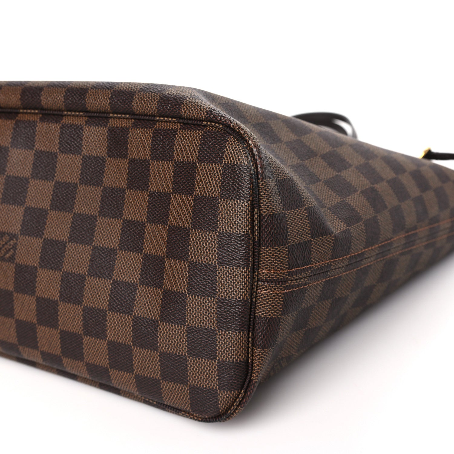 Louis Vuitton Damier Ebene Neo Neverfull MM Rose Ballerine 9 of 10