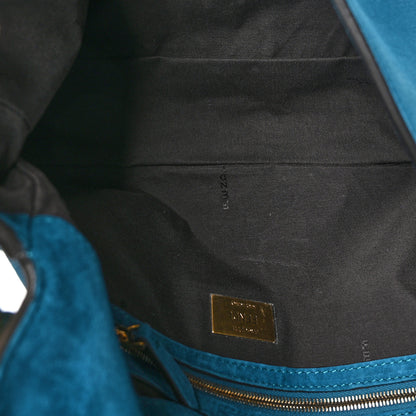 Fendi Chamois Large Baguette Ottanio 5 of 10