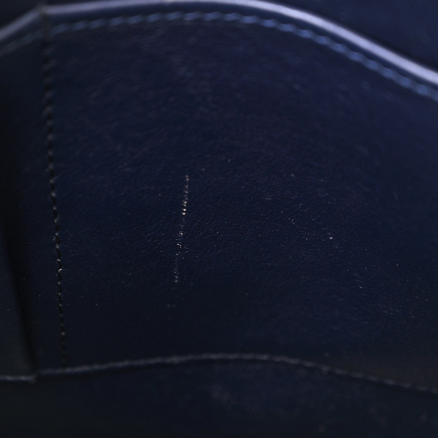 Celine Smooth Calfskin Micro Luggage Navy Blue 10 of 11