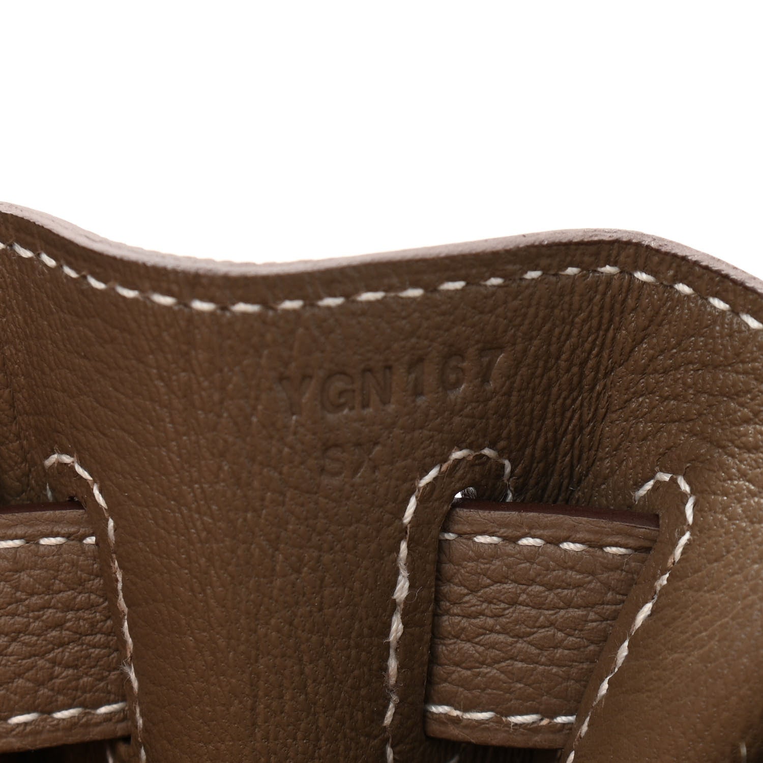Hermes Togo Kelly Retourne 32 Etoupe 7 of 11