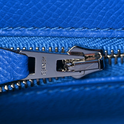 Hermes Epsom Kelly Sellier 25 Bleu Zellige 20 of 38