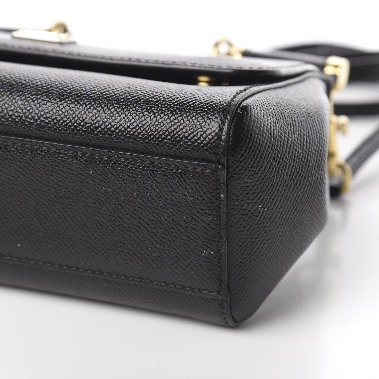 Dolce & Gabbana Dauphine Small Miss Sicily Satchel Black 10 of 18