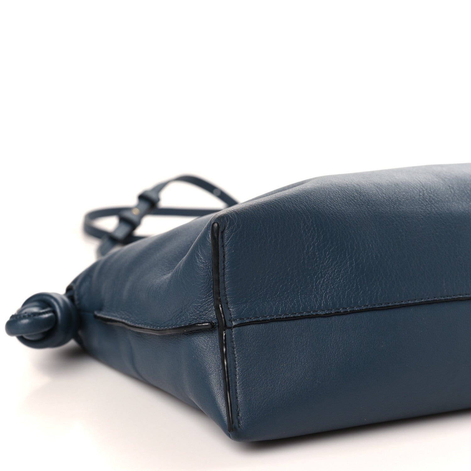 Loewe Calfskin Small Flamenco Knot Bag Indigo 8 of 9