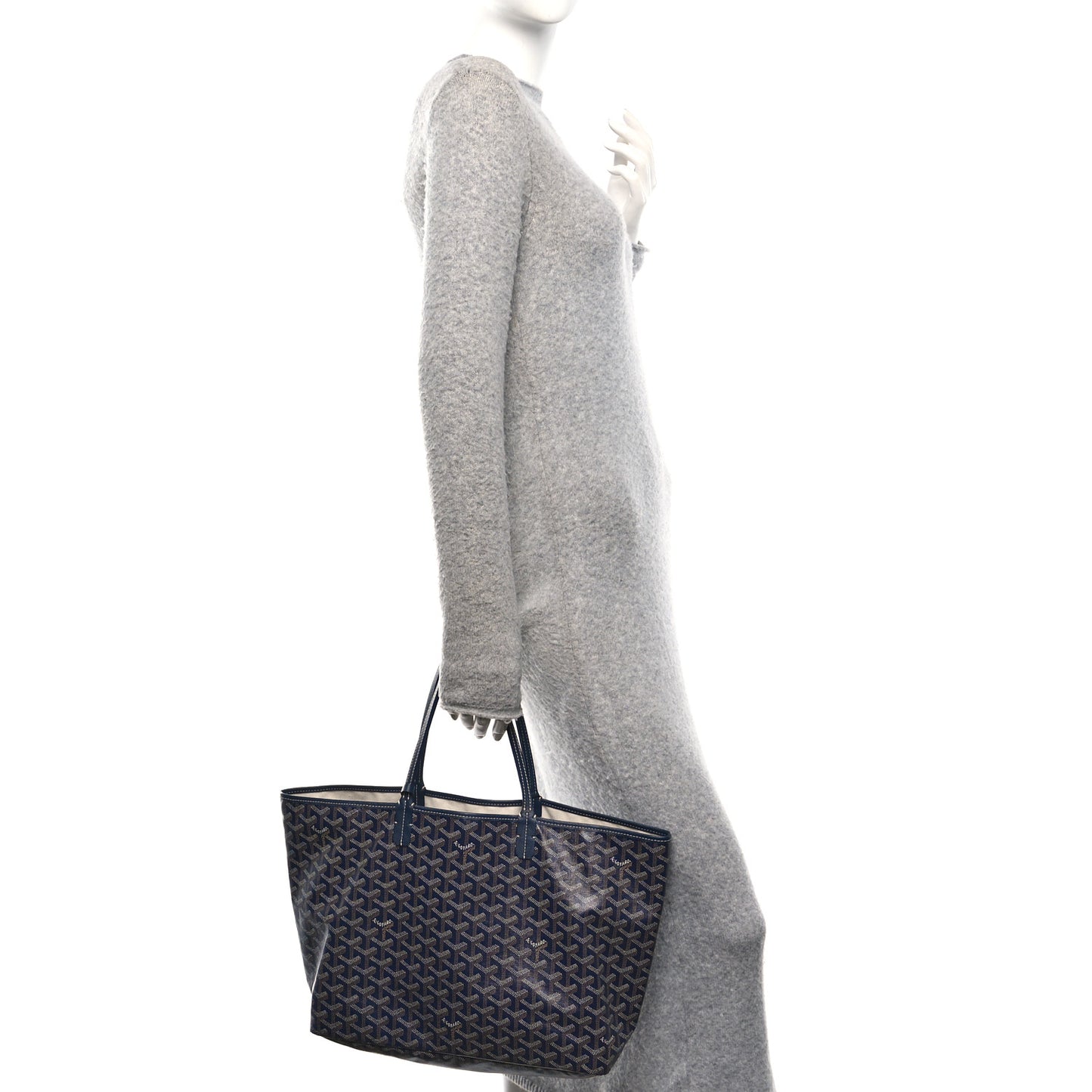 Goyardine Saint Louis PM Navy