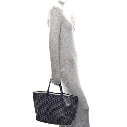 Goyard Goyardine Saint Louis PM Navy 2 of 12