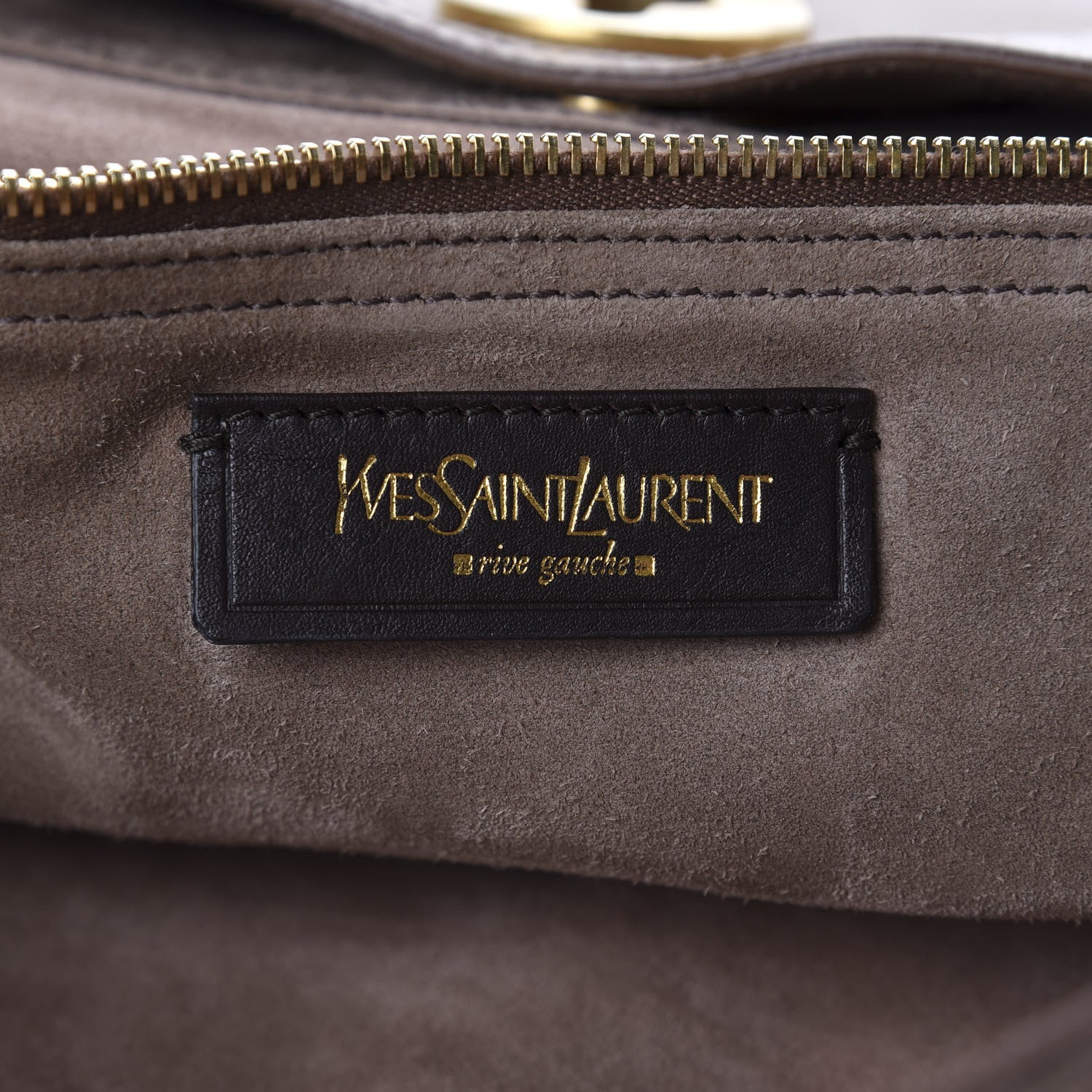 Saint Laurent Patent Large Muse Two Beige 8 of 12