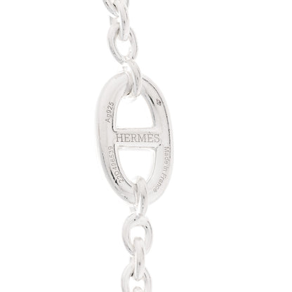 Hermes Sterling Silver Farandole Necklace 160 4 of 6
