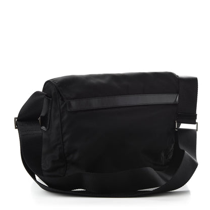 Prada Nylon Vela Messenger Bag Black 3 of 10