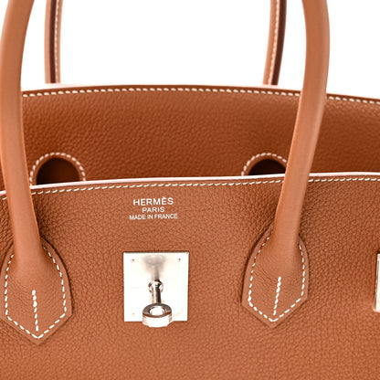 Hermes Togo Birkin 35 Gold 6 of 10