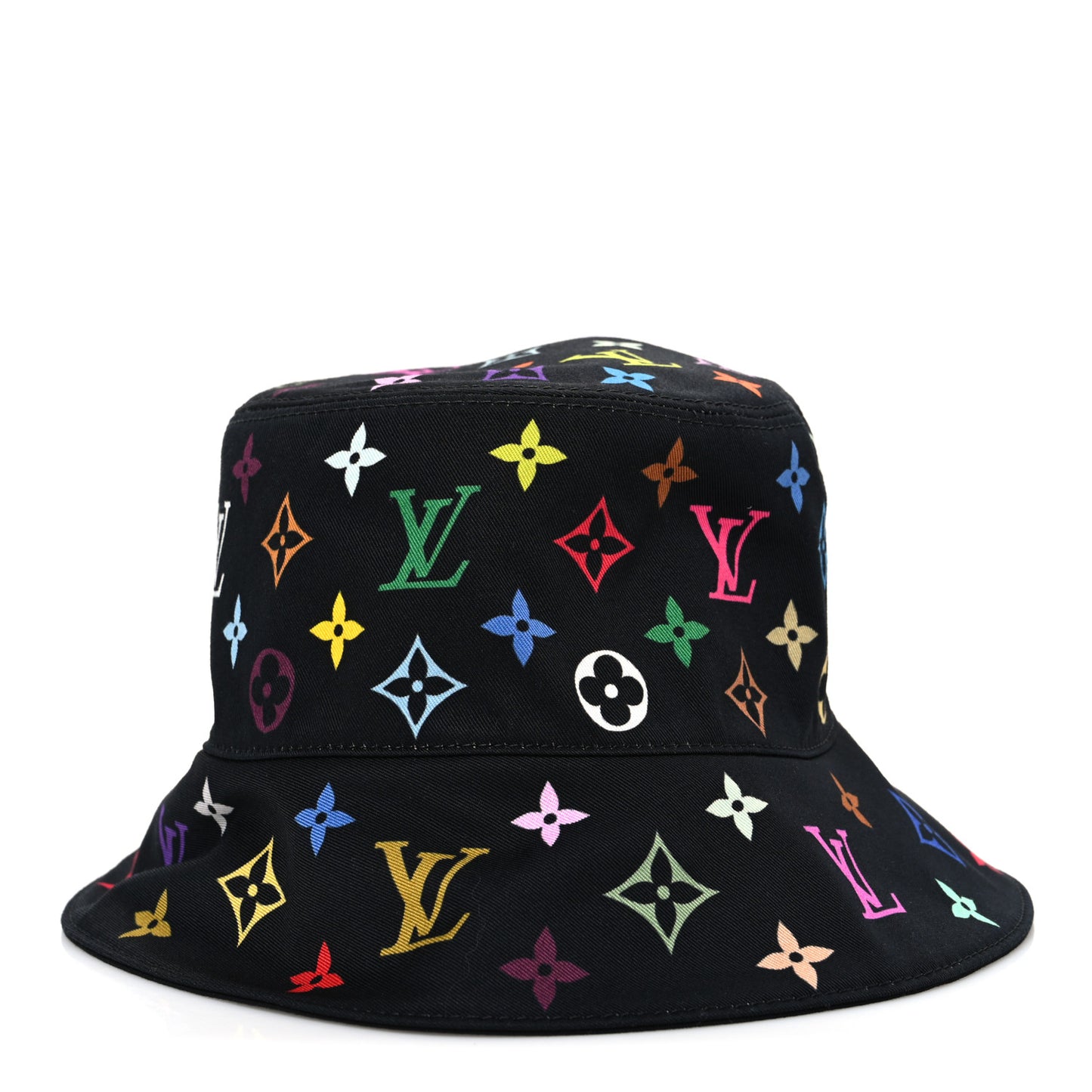 LV X TM Reversible Superflat Bucket Hat S Black