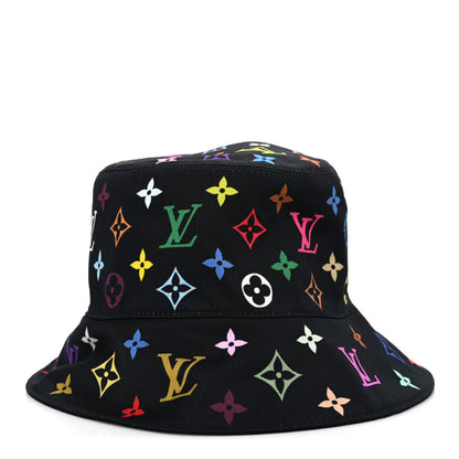 Louis Vuitton LV X TM Reversible Superflat Bucket Hat S Black 4 of 13