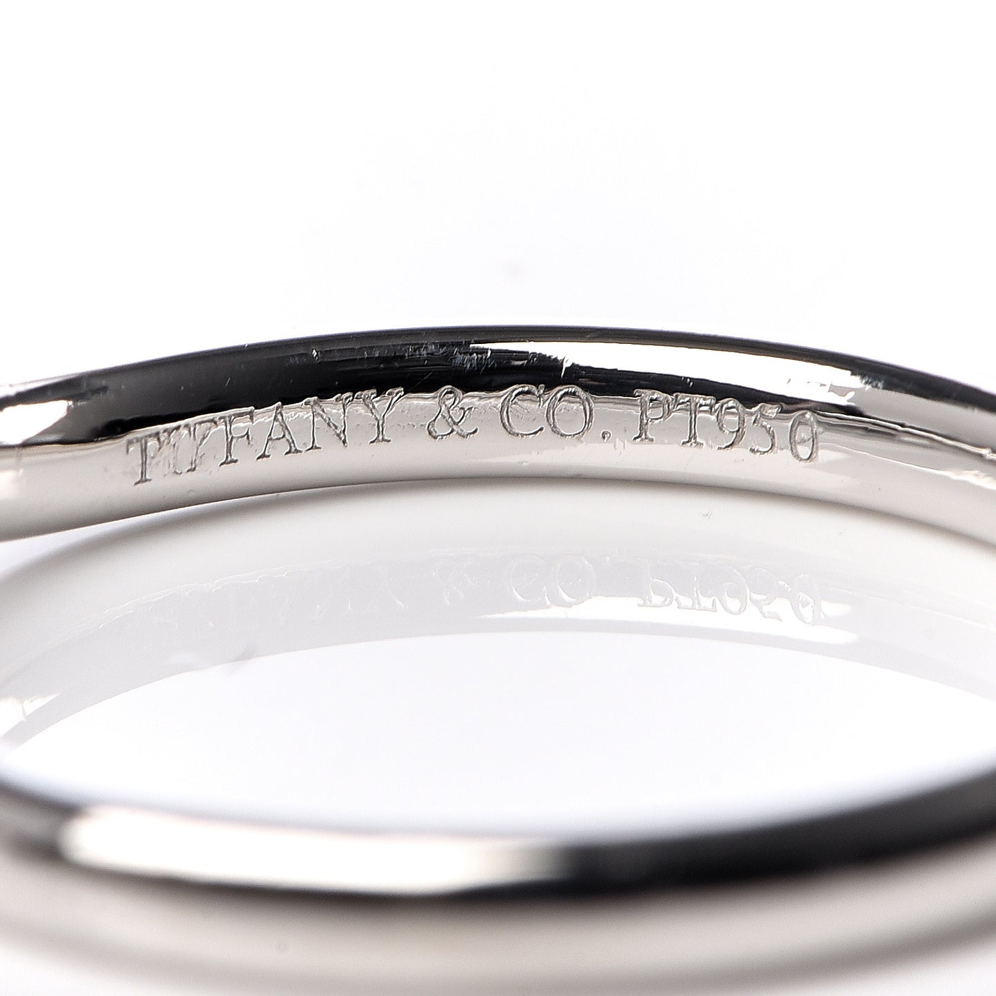 Platinum Diamond Elsa Peretti Curved Wedding Band Ring 49 5