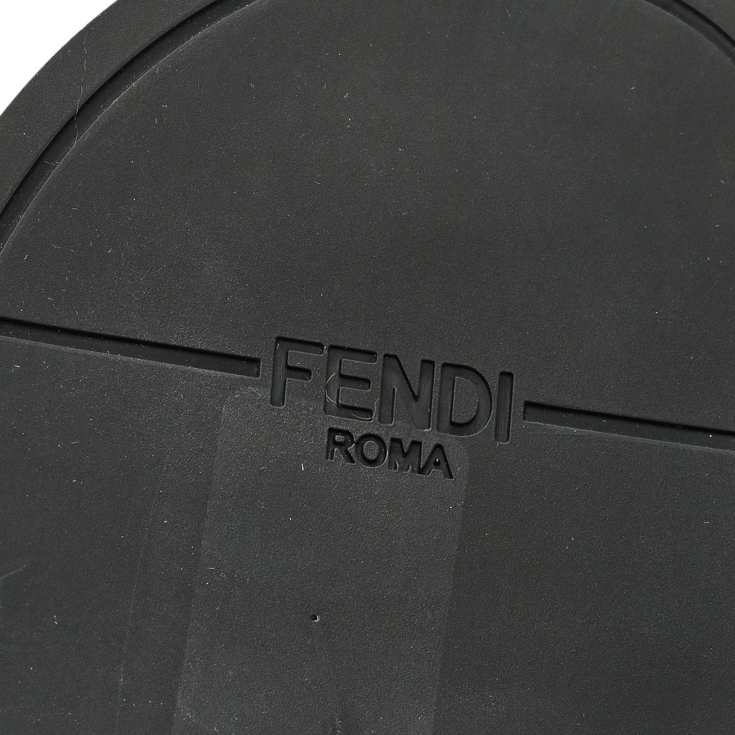 Fendi Mink Fur FF Feel Sandals 35 Tobacco Multicolor 7 of 8