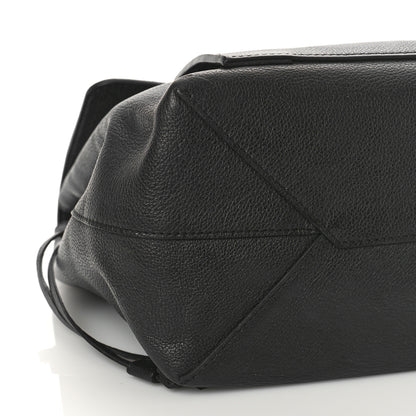 Louis Vuitton Calfskin Lockme MM Black 7 of 13