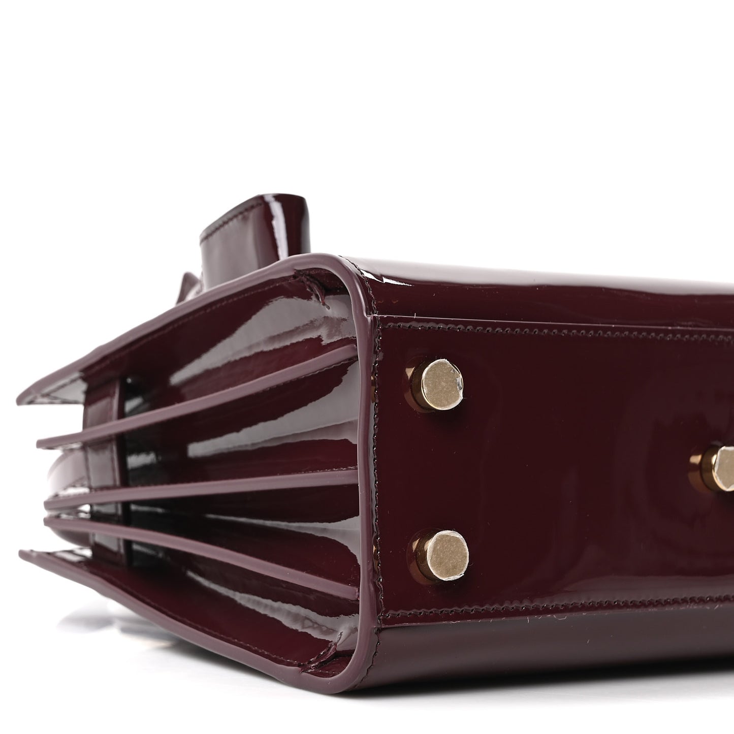 Patent Nano Sac de Jour Dark Red Wine