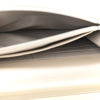 Chanel Caviar Sevruga Wallet on Chain WOC Silver 6 of 14
