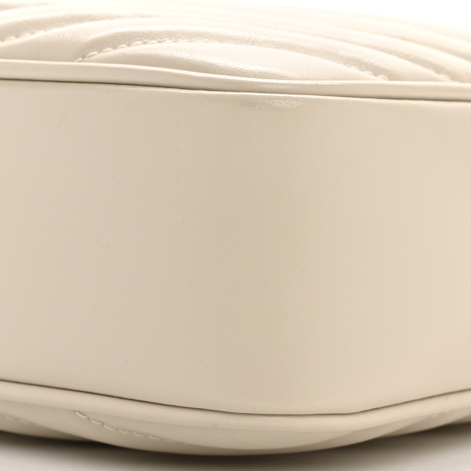 Saint Laurent Calfskin Matelasse Monogram Lou Camera Bag Crema Soft 10 of 12
