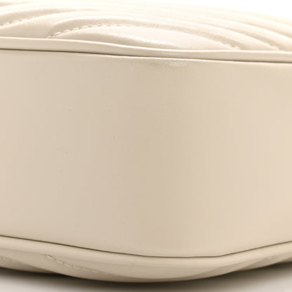 Saint Laurent Calfskin Matelasse Monogram Lou Camera Bag Crema Soft 10 of 12